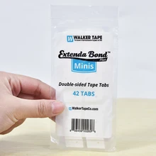 42 шт./лот, кружева спереди поддержка высокого качества Сильный Двусторонний Скотч для toupees парик клейкая лента