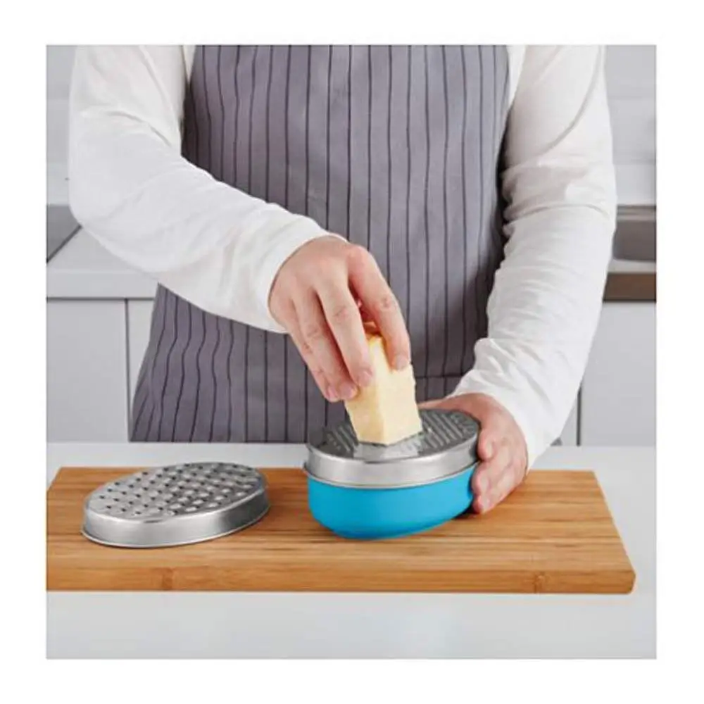 Hard Cheese Grater Multifunction Cooking Tools Julienne Slicer Best Food Grater for Hard & Soft Cheeses Zest Your Lemon Orange Nuts