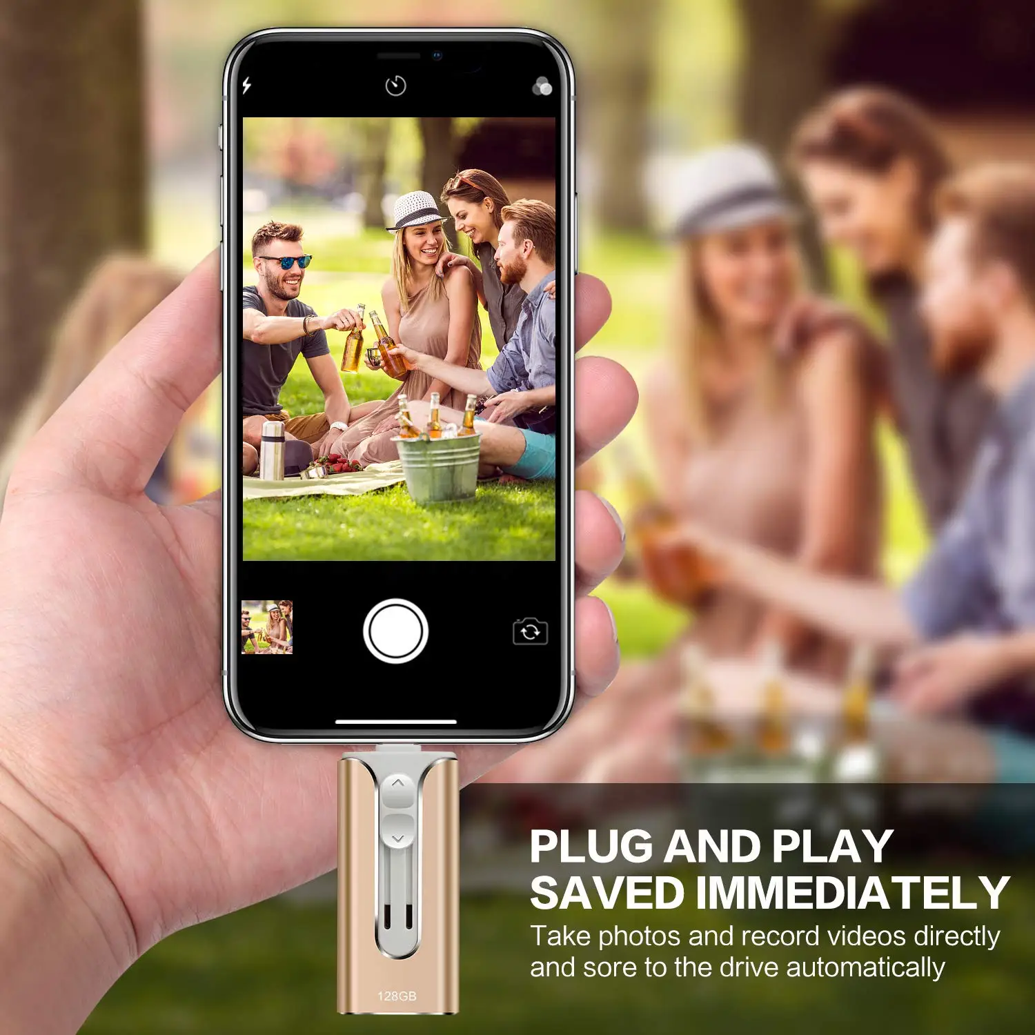 USB флеш накопитель 3 в 1 для iPhone/Android 16 ГБ 32 64 128 флешка OTG Usb 0 внешний флэш карта