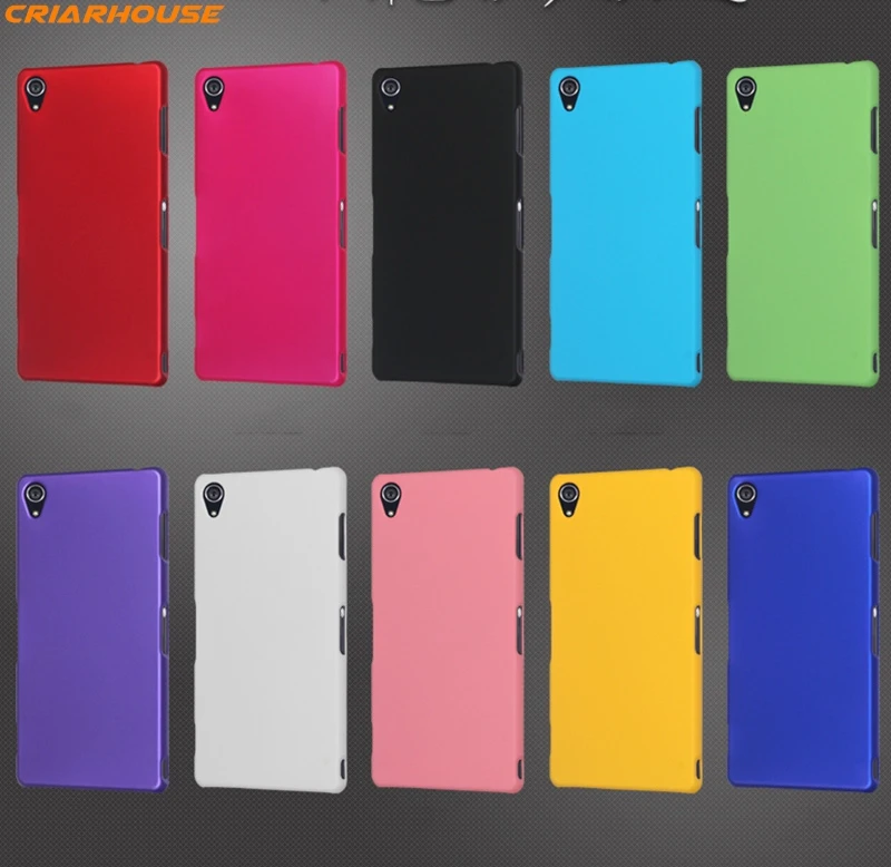 

hard pc Matte Frosted phone case For SONY XPERIA X Performance C5 M2 M5 C4 M4 E3 E4G M2 Z1 Z4 Compact Mini back cover