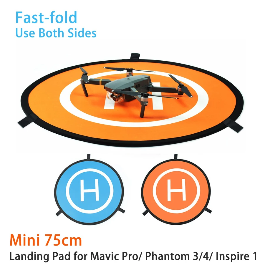 

Mini Fast-fold Landing Pad D75cm Parking Apron for Mavic Pro/ Phantom 3/4/ Inspire 1