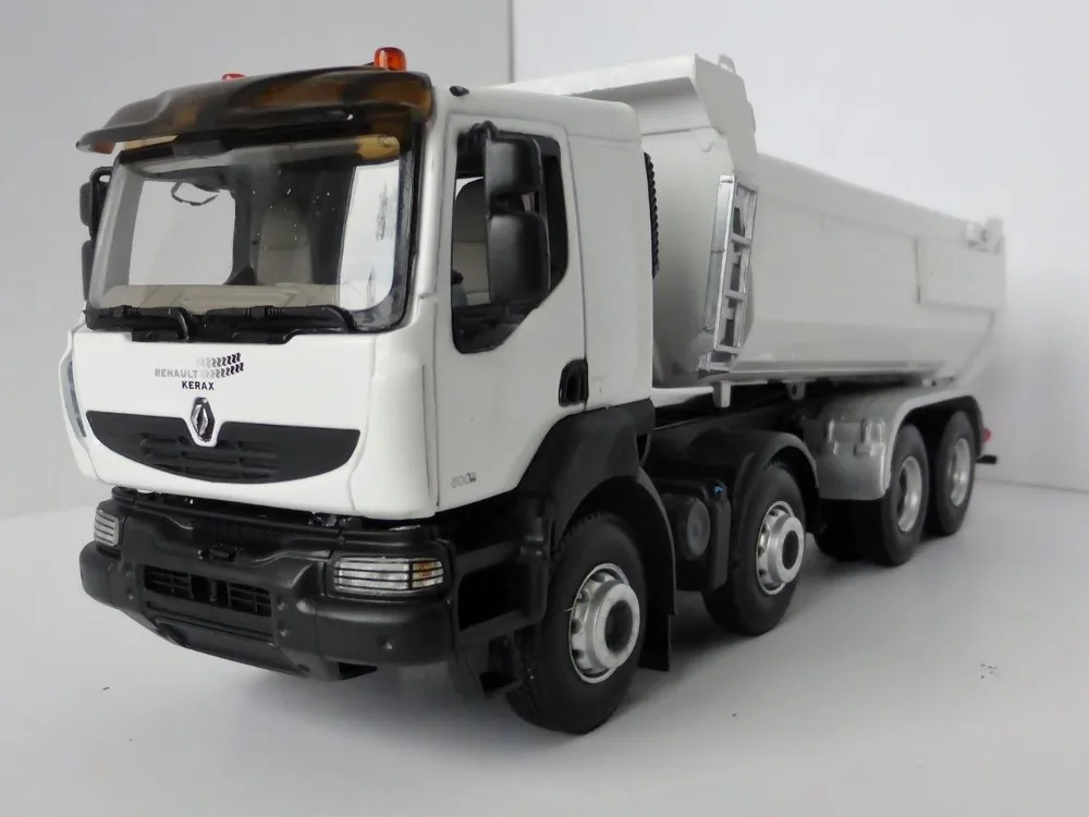 

Rare Norev 1:43 Renault Kerax Kipper 8x4 Dump Truck Engineering Machinery Vehicles Diecast Toy Model Collection,Decoration