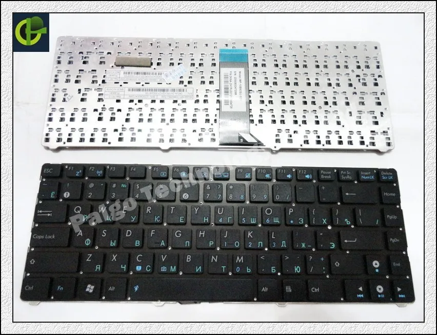 

Original Russian Keyboard for Asus Eee PC EPC 1225B 1225C VX6S U24 Black RU laptop keyboard