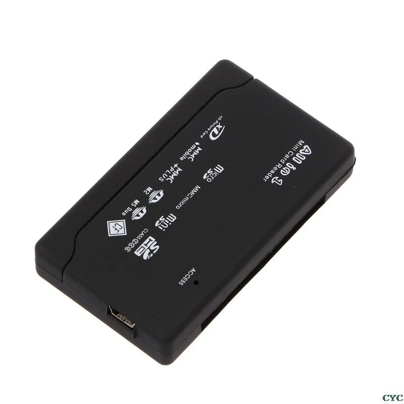 Все-в-одном устройство для чтения карт памяти для USB внешний мини Micro SD SDHC M2 MMC XD CF