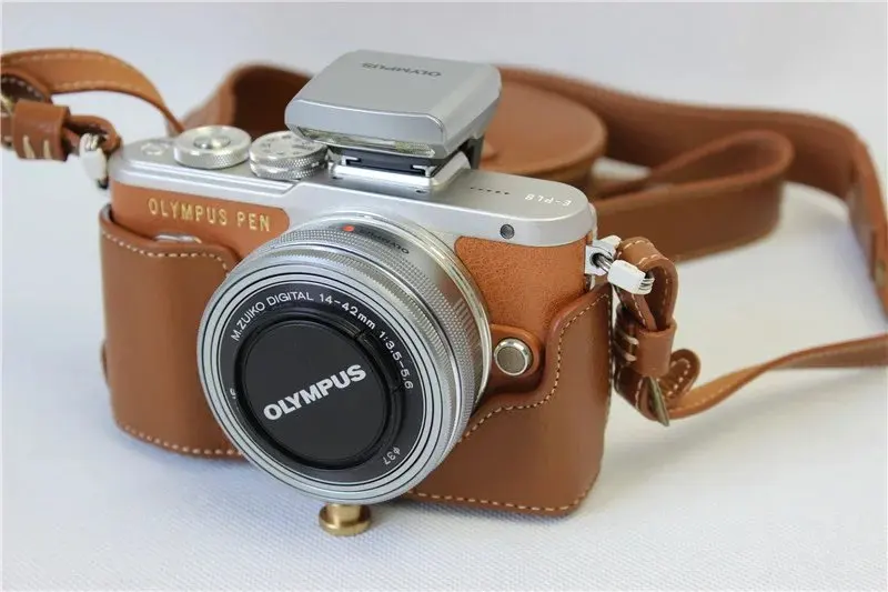 olympus vintage camera bag