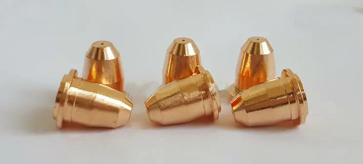 100PCS Trafimet S45 Plasma cutting torch consumables parts PD0116-08 Tip & PR0110 Electrode Internal thread connection 100PCS Trafimet S45 Plasma cutting torch consumables parts PD0116-08 Tip & PR0110 Electrode Internal thread connection