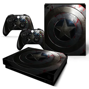 

Free drop shipping custom skin sticker for XBOX one X with high quality and reasonable #TN-XBONEX-0496