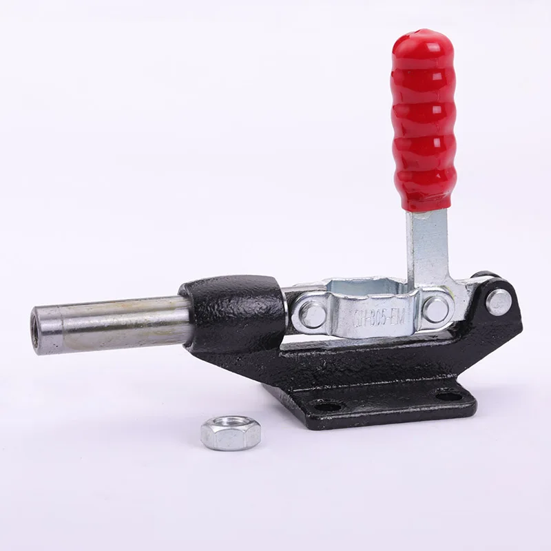 GH-305-EM Fixture Stainless Steel Horizontal Switch Fixed Fast Clip Slide Quick Manual Tool Holder Set Metal Processing