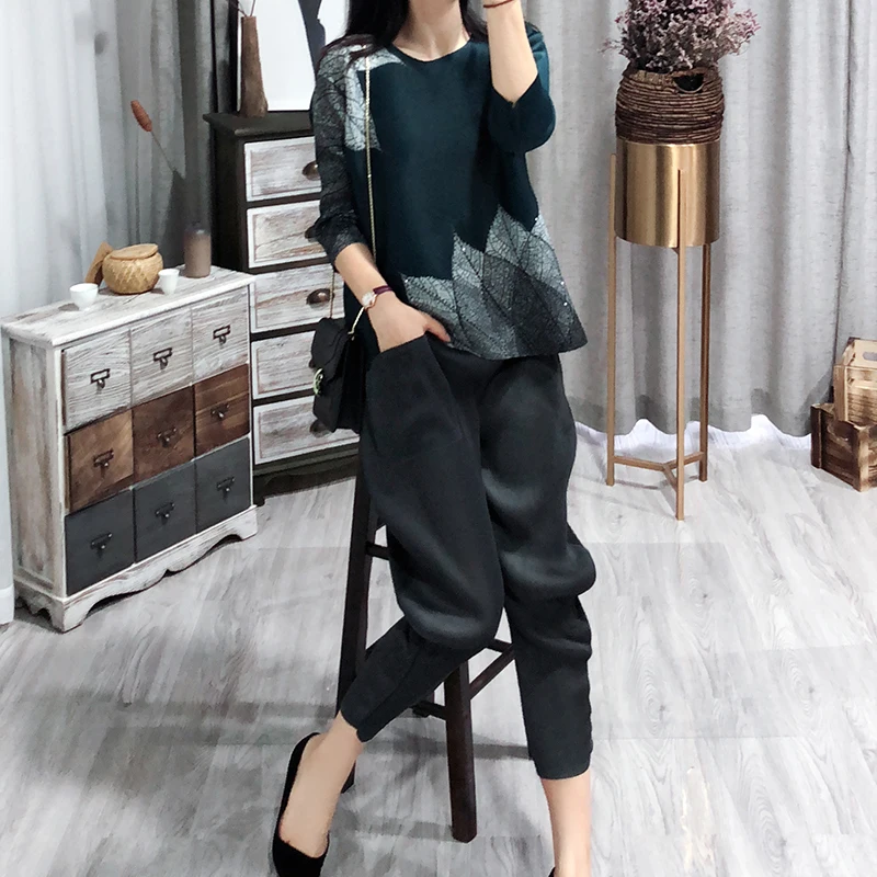 Changpleat Spring Summer Loose Women T-shirts Tops