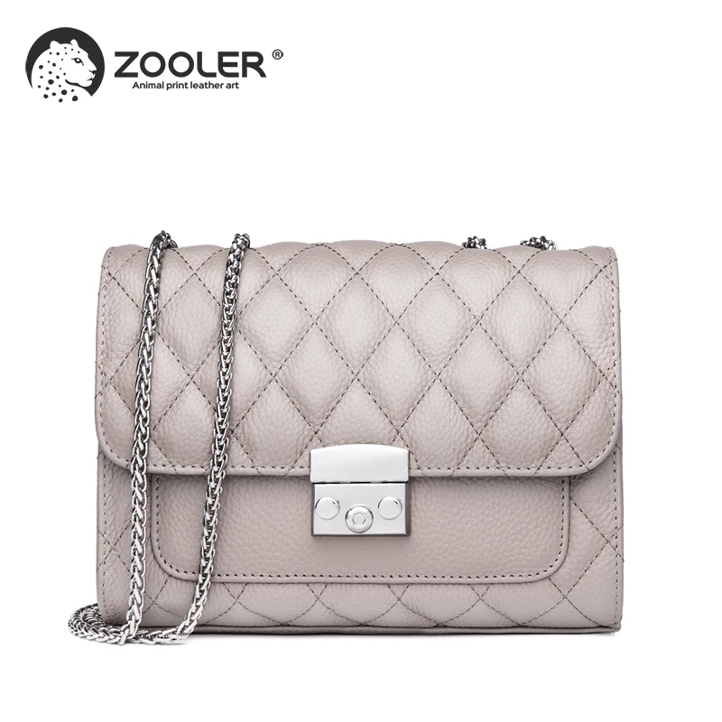 

2019 new ZOOLER genuine leather bags diamond women messenger bag crossbody fashion leather handbag purse bolsa feminina #it228
