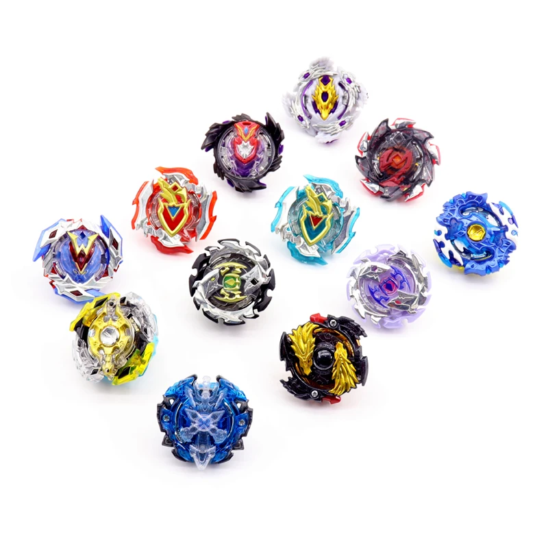 Spin Tops Burst New Set Blades Toys For Children 12 Spin Tops+3 Launchers+1 Handle+1 Box Spin Tops Burst New Set Blades Toys For Children 12 Spin Tops+3 Launchers+1 Handle+1 Box