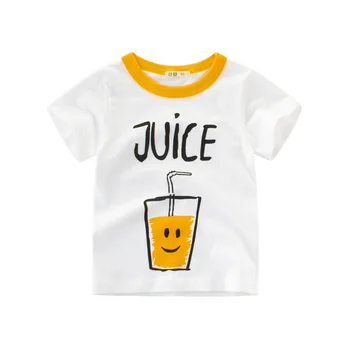 

2019 Mother kids children's wear summer clothes casual boy Short sleeve cotton T-shirt teenager half-sleeved