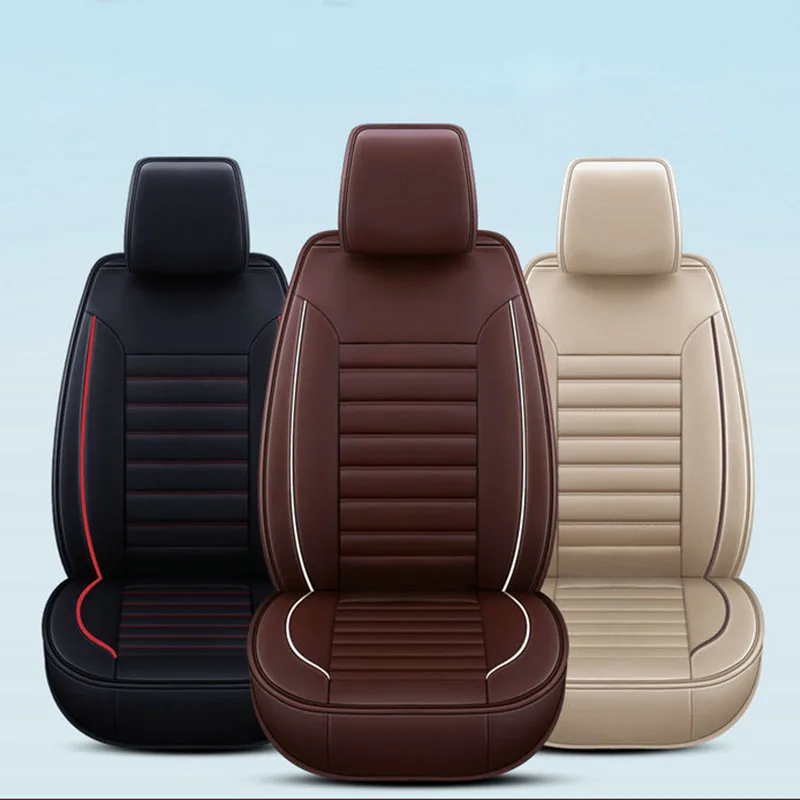  Car Seat Cover PU Leather Vehicle Seat Protector Auto for Suzuki Ciaz Escudo Grand Vitara Nomade Si