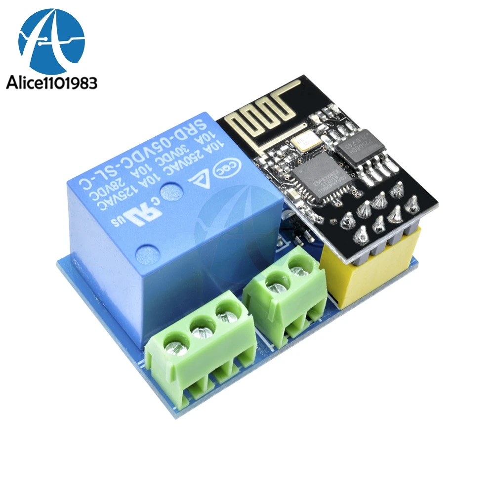 

ESP-01 ESP8266 DC 5V WiFi Relay Module Electronic Smart Kit DIY Board Home Phone Controller Remote Control Switch APP