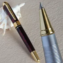 JINHAO 250 винная и Золотая шариковая ручка с черным пятном