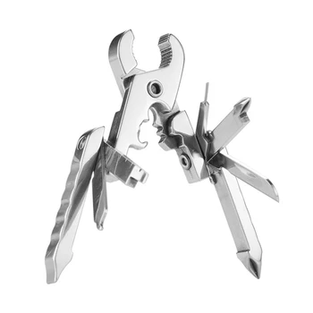 

SEWS-15-in-1 Multi Pocket Knife Keychain Pliers Stainless Steel Pocket Multi Sim Card Tray Eject Pin Tool