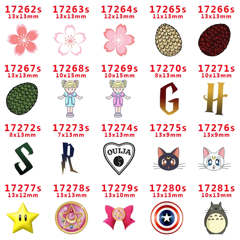 

Free shipping 30 pcs cartoon character planar resin PR 17262s