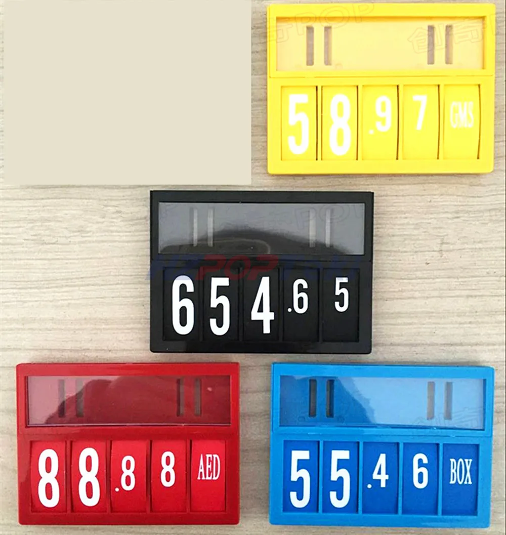 Suporte de Plástico Cartão de Etiqueta de Preço Quadro por Conjuntos Promoção Exibição Sinal Postado 10 Substituível no Supermercado Pendurar Ganchos Pop 9 High Quality frames prices