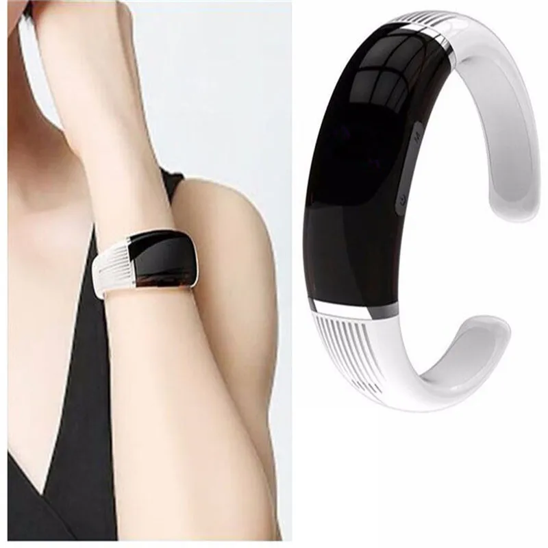 

Fashion Wearable OLED Screen Wristband Digital Voice Activated Recorder 8GB Mp3 Recorder Bracelet Recording Support 24 Languages