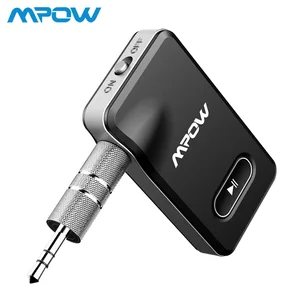 Mpow B129 Беспроводной аудио адаптер Bluetooth 4,1 приемник Car Kit с 3,5 мм Aux/Джек стерео Выход для автомобиля домашний динамик наушников - изображение