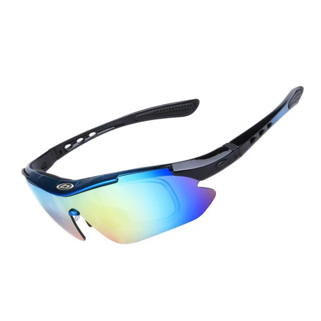 Fashion Sunglasses Five Lenses Men Women Polarized Replaceable Lens
