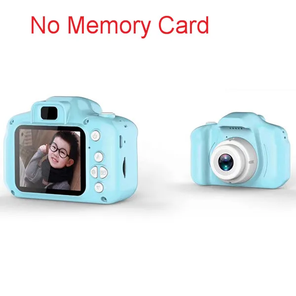 Light Sky Blue Детская камера мини цифровая Милая камера для детей высокое разрешение умная съемка видео Запись функция игрушка камера s подарки - Цвет: Light Sky Blue