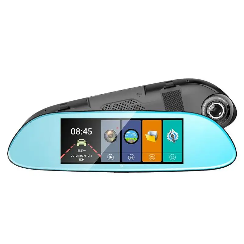 Anytek T80 7 &quot1080P Full HD Автомобильное зеркало заднего вида DVR камера ночного видения g
