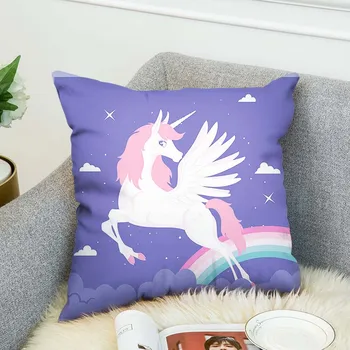 

unicorn Double-side 3D digital print pattern Pillowcase Decorative Body Pillow Case Plain Design Qualified Bedclothes PC555