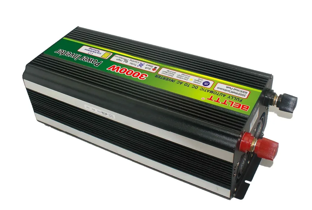 US $102.79 100 full sine power inverter 3000w Modified sine wave invertor big power DC24V to AC220V 50HZ