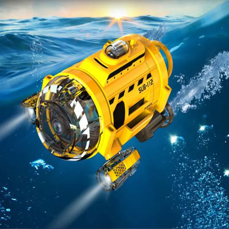 

emote Control Infrared RC Submarine with 0.3MP Camera and Light RC Toy for Kids Camera Submarine Birthday Christmas Gift