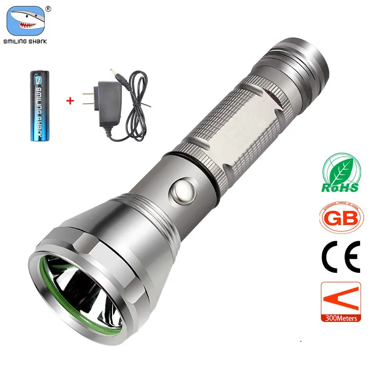 Brightest CREE LED Spotlight Flashlight Torch with Rechargeable Battery