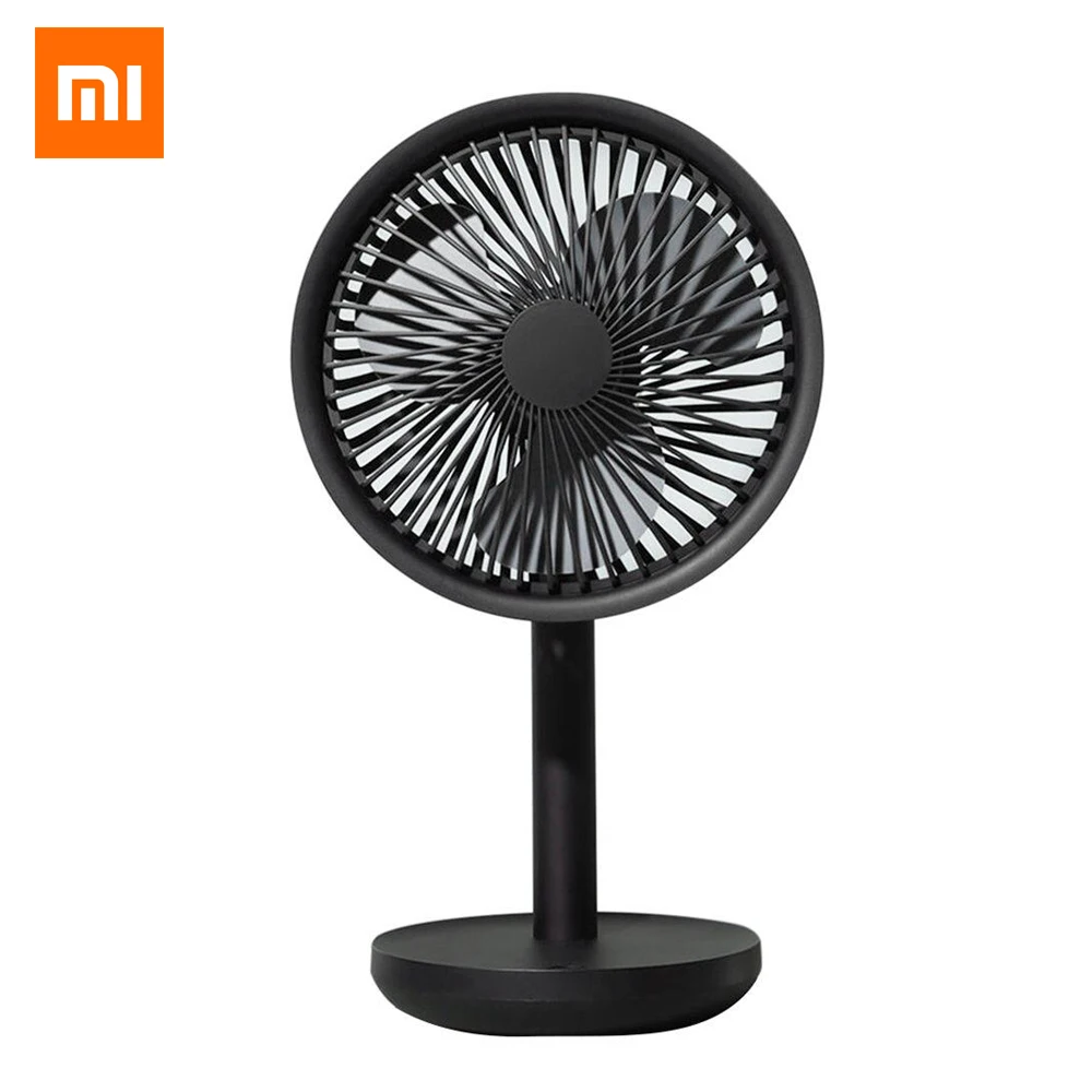 

XIAOMI SOLOVE Desktop Fan 60 Shaking Head 3rd Gear Wind Speed Adjustable 4000mAh USB Rechargeable Wireless Fan For Home Office