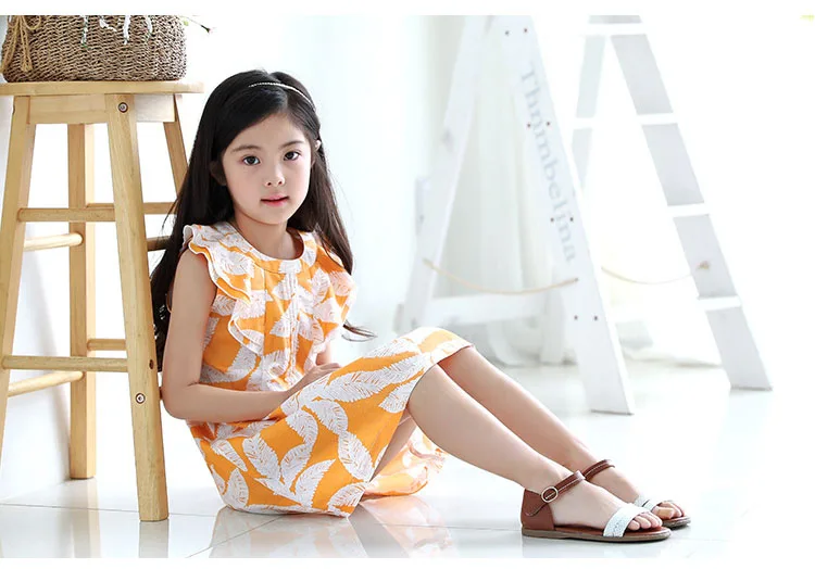 little teenager princess dresses for girls 2018 summer printed sleeveless girl dress baby sundress kids clothing 10 12 8 years (17)