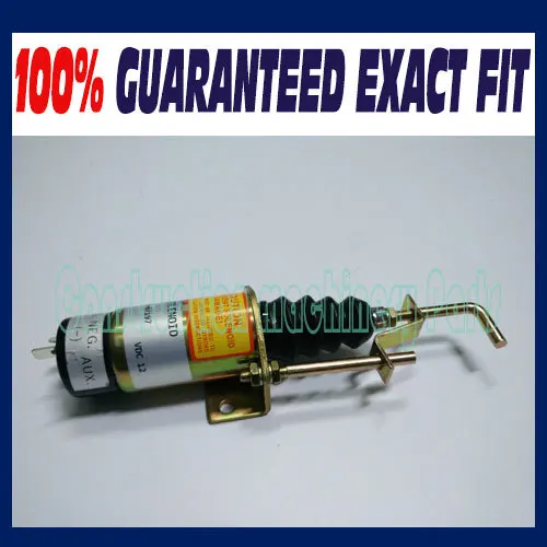 

Fast free shipping, 12V Fuel Shutdown Shut Off Solenold Lister Petter LPW LPWS LPWT Engine Genset 366-07197