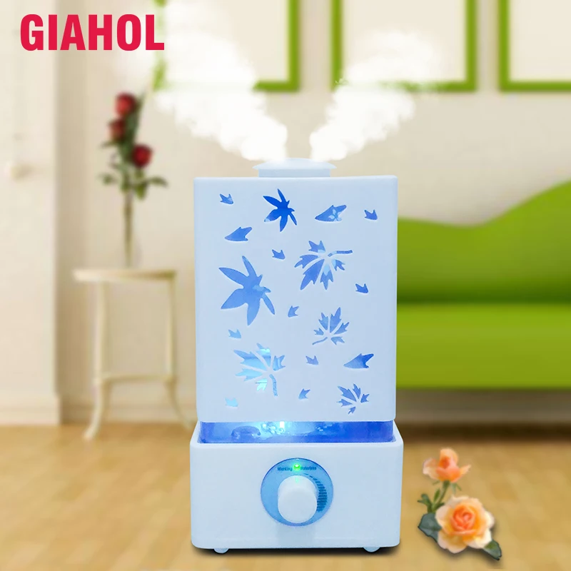 

2.7L Ultrasonic Air Humidifier Essential Oil Diffuser Fogger with LED Lamp Aromatherapy Diffuser Mist Maker Vaporizer Nebulizer