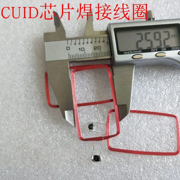 IC катушка сварочная этикетка CUID чип перезаписываемая копия RFID Высокая частота 13