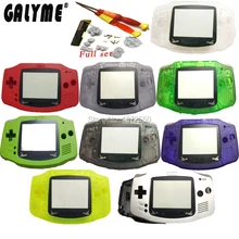 Абсолютно ограниченный экран объектив пластик полный Корпус в сборе корпус заменить для GBAGameboyAdvance корпус игровой консоли мальчик подарок оболочки