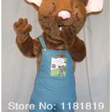 Талисман Мышь талисмана костюма в стиле аниме косплей комплекты mascotte нарядное платье карнавальный костюм