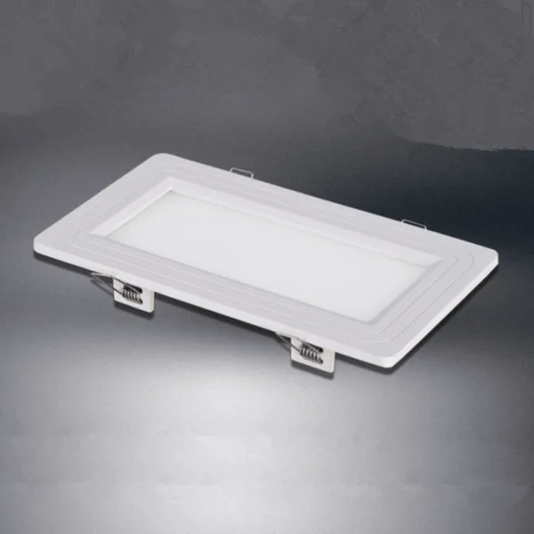 MASON Rectangle recessed led flat square panel light smd 3014 12w