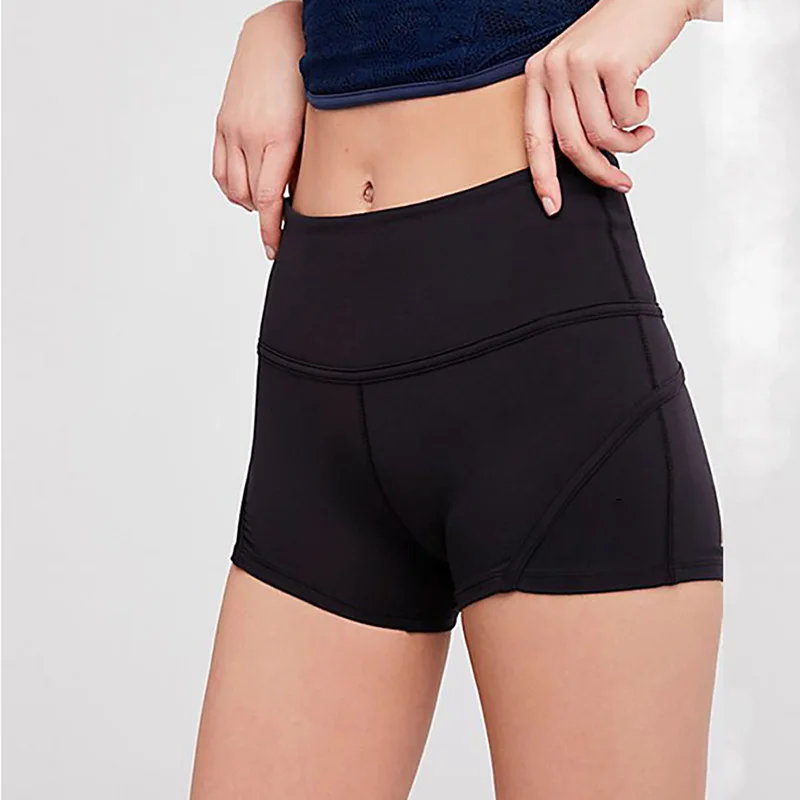 

New Tighten Women Yoga Shorts High Waist Sport Fitness Quick Dry Short Gym Running Workout Leggings Elastic tight shorts