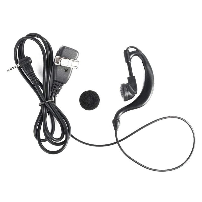 Portable Clip Earhook Earpiece for Motorola Radio Walkie Talkie T80