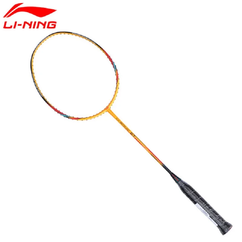 

Li-Ning U-Sonic 67 Badminton Rackets Single Racket Professional Carbon Fiber Li Ning Rackets AYPM228