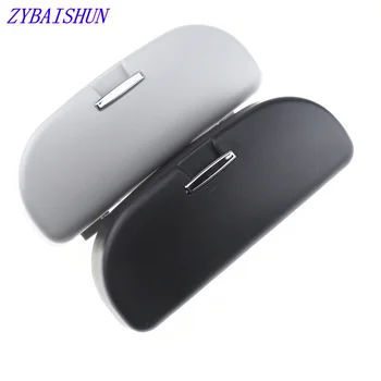 

ABS universal car sun visor glasses storage box for Nissan Teana X-Trail Qashqai Livina Sylphy Tiida Sunny March Murano Geniss