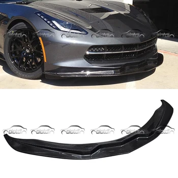 

For Chevrolet Corvette C7 LG Style Car Styling Carbon Fiber Front Lip Bumper Spoiler Splitter