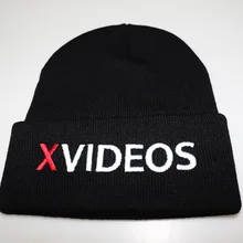 Сексуальная XVideo осенне-зимняя шапка мяу для мужчин и женщин, Повседневные шапки в стиле хип-хоп, вязаные шапки бини, теплая зимняя женская шапка бини