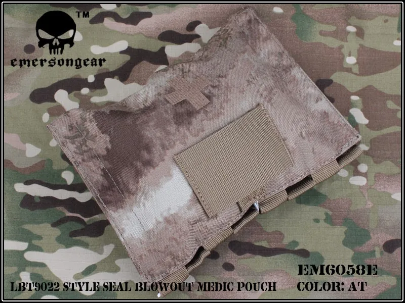 Emersongear LBT9022 стиль уплотнение выдувная медная Сумка военный армейский Универсальный Чехол MOLLE EM6058 мультикам черный