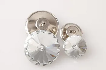 

18MM Satellite Crystal Glass Buttons, Sofa Buttons, Sewing Buttons, Upholstery Buttons, Shinning Free shipping 1000pcs/lot