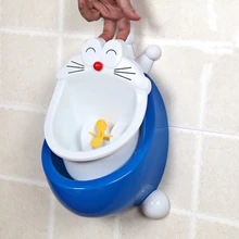 Детский унитаз-писуар для мальчиков Кот Синий пенико para menino детский стоячий писсуар настенный писсуар горшок унитаз-писуар s мальчик