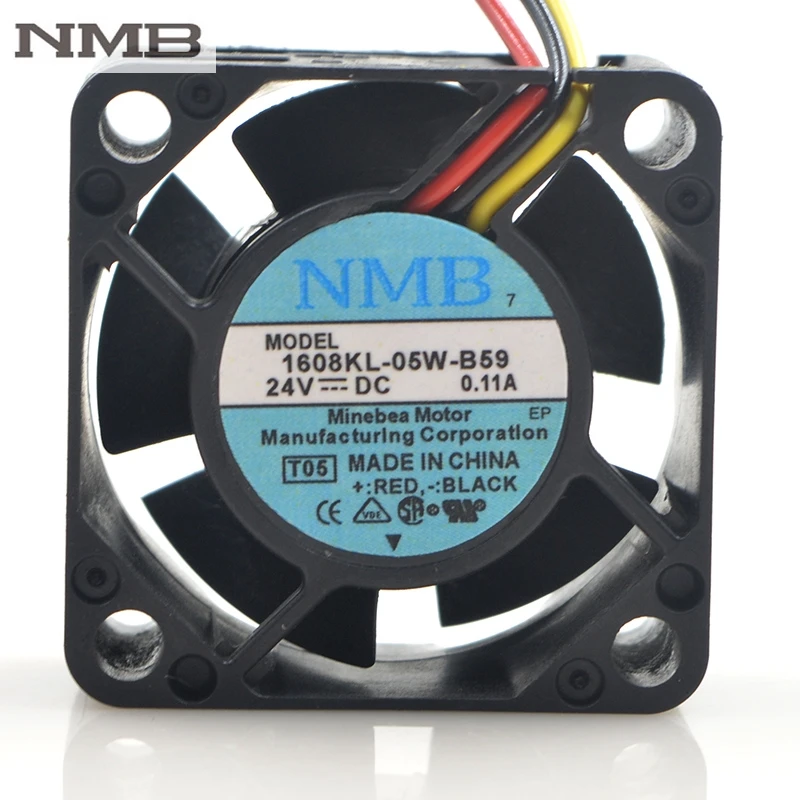 Оригинальный Для NMB 4020 24V 0.11A 1608KL 05W B59 4 см осевой вентилятор охлаждения|cooling fan|cooling
