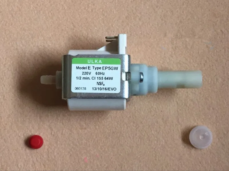 ULKA кофе машина электромагнитный насос Модель EP5GW напряжение 220 V 60 Гц Мощность 64
